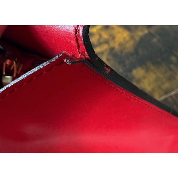 Louis Vuitton Malsherbes Red Epi Leather LV Handbag (LVXX300) - Picture 16 of 16